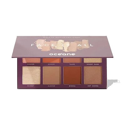 Paleta Multifuncional Face It All Purple 25,6g - Oceane