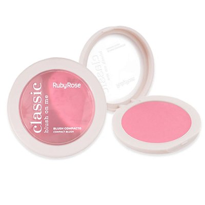 Blush Compacto Linha Classic Blush On Me - Ruby Rose