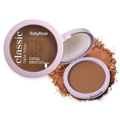 Pó Compacto Light Filter Linha Classic 8g - Ruby Rose