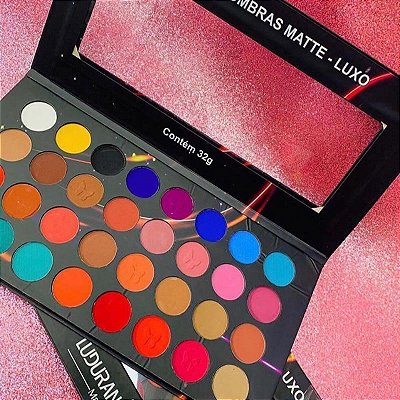 Paleta De Sombras Matte Luxo - Ludurana