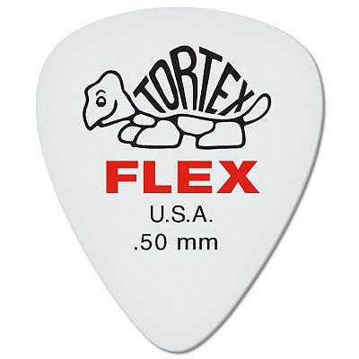 Palheta Dunlop 428-.50 Tortex Flex Standard 0.50mm - Unidade