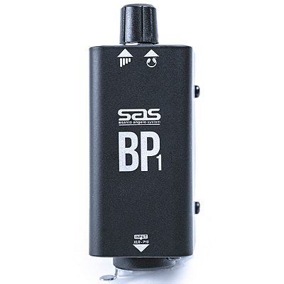 Controlador de Volume Passivo para Fone de Ouvido Santo Angelo BP1 Preto