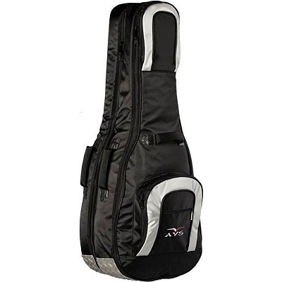 Bag Duplo p/ Guitarra AVS MK500 Preto