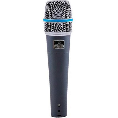 Microfone Dinâmico Waldman BT-5700 Supercardióide Broadcast Series