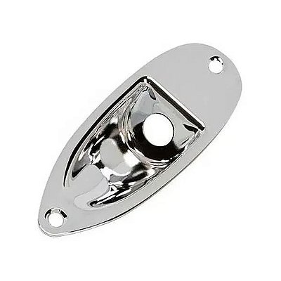 Canoa para Jack Guitarra Stratocaster Cromado Dolphin 5662