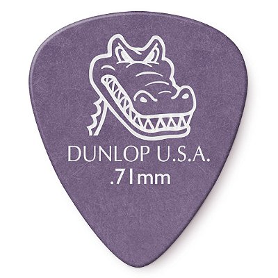 Palheta Dunlop 417R071 Gator Grip 0.71mm - 72 unidades