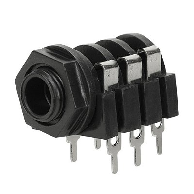Jack J10 Estéreo Circuito Fechado Custom Sound CJK 10 F - BK