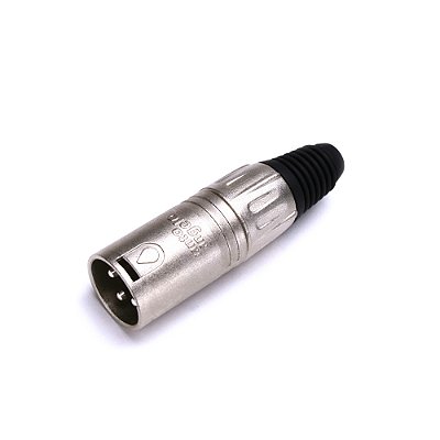 Plug XLR Macho Santo Angelo L3MNN01 - Prata