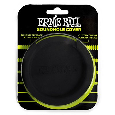 Anti Feedback Ernie Ball 9618 Soundhole Cover - Redutor de Microfonia - 10cm