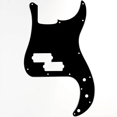 Escudo para Baixo Precision Bass Preto 3 camadas Spirit 611-BK