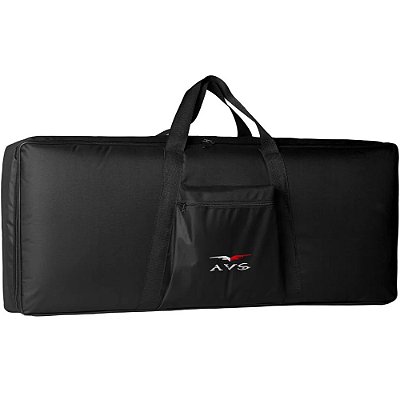 Bag p/ Teclado 5/8 AVS Super Luxo CH100 Preto - 100x30x12cm