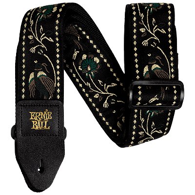 Correia Ernie Ball 5372 Black Pleasant Pheasant Jacquard