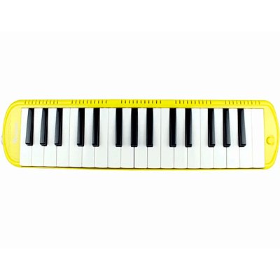 Escaleta Dolphin 32 Teclas Amarela com Case 9699