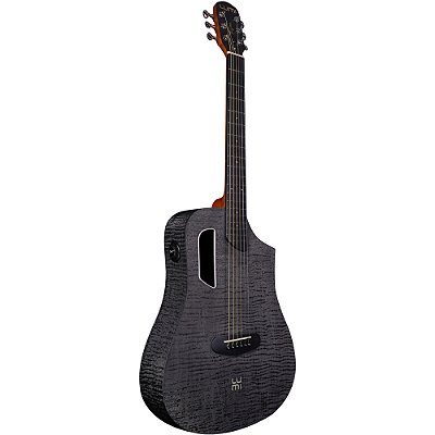 Violão Tagima Lumi-X Mini Smart 36" Black Flamed BKF HPL c/ Bag