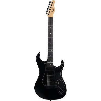 Guitarra Tagima DUO SMART S Strato HSS Preta com Efeitos