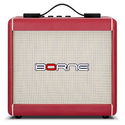 Amplificador Borne F60 Vinho - Combo para Guitarra 2ch 15W 1x6,5"