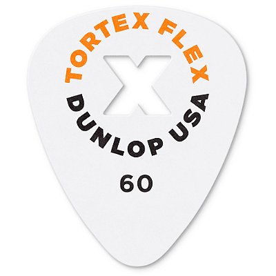 Palheta Dunlop 428XP060 Tortex Flex X 0.60mm - 12 unidades