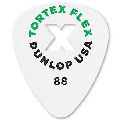 Palheta Dunlop 428XP088 Tortex Flex X 0.88mm - 12 unidades
