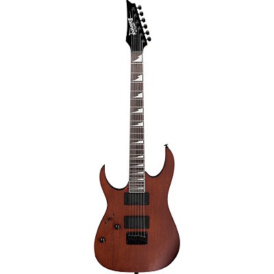 Guitarra Ibanez Gio GRG121DXL WNF Walnut Flat - canhota - lefty