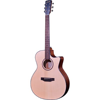 Violão Crafter LITE G-16CE Solid Spruce Grand Auditorium Cutaway - Eq PL-T NV - c/ bag