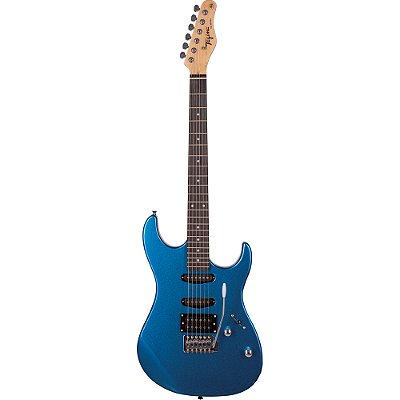 Guitarra Tagima TG-510 Strato HSS Metallic Blue Escala Escura