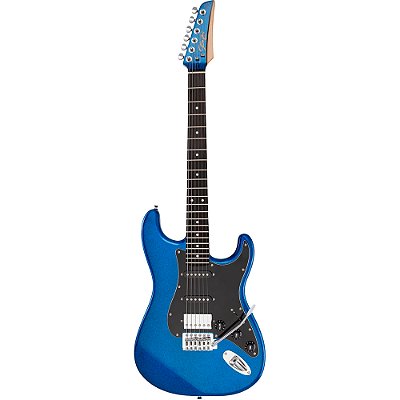 Guitarra Seizi Fun Katana Musashi HSS Royal Dark Blue Sparkle PH c/ Bag