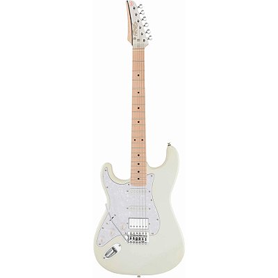 Guitarra Seizi Fun Katana Musashi HSS Snow White Sparkle Maple c/ Bag - canhota - lefty