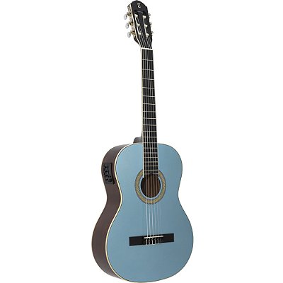 Violão Tagima Santiago EQ Lake Placid Blue Satin Nylon Eletroacústico