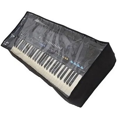 Cobertura p/ Teclado AVS 95x30x10cm - Transparente / Preto
