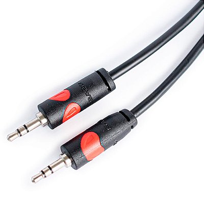 Cabo de Áudio Santo Angelo SA2X CA20 2,0m - P2 estéreo x P2 estéreo