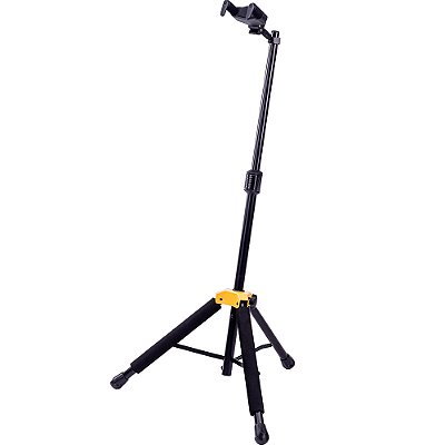 Suporte Hercules GS415B PLUS para Guitarra Baixo ou Violão - dobrável - c/ auto trava