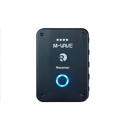 Receptor p/ Sistema Monitoramento Sem Fio M-Vave WP-RE - Receptor Wireless 2.4ghz para Fone de Ouvido