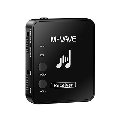 Receptor p/ Sistema Monitoramento Sem Fio M-Vave WP-RE - Receptor Wireless 2.4ghz para Fone de Ouvido