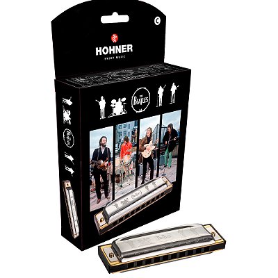 Gaita Hohner The Beatles Signature Diatônica em C (Dó) - Diatonic Harmonica