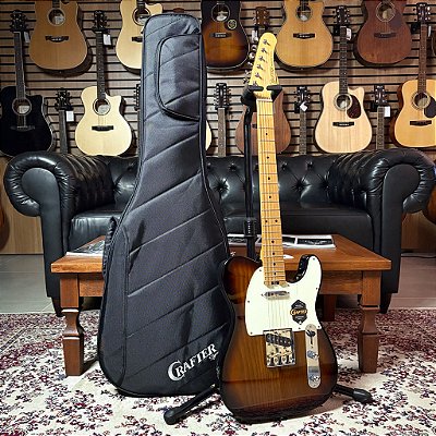 Guitarra Crafter Modern Seoul II 50's T MP VVS Sunburst c/ Bag