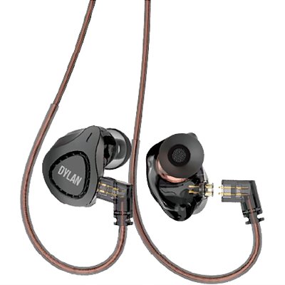 Fone de Ouvido in Ear Dylan DE-515 Preto - 2 drivers