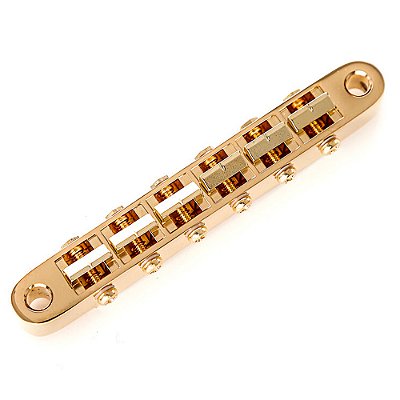 Ponte para Guitarra Tune-O-Matic Gotoh GE104B GG Dourada - Tailpiece