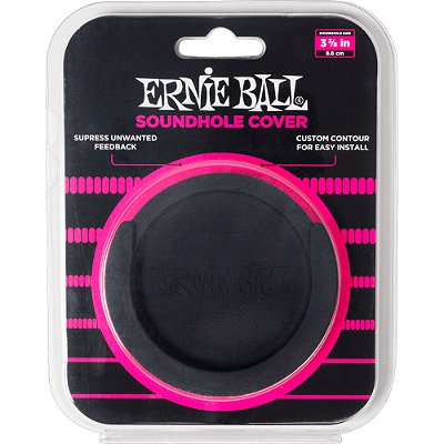 Anti Feedback Ernie Ball 9630 Soundhole Cover - Redutor de Microfonia - 8,6cm