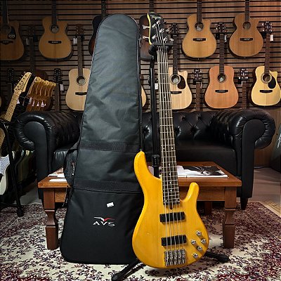 Baixo 5 Cordas Tagima Millenium 5 Natural c/ Bag AVS CH100 - USADO