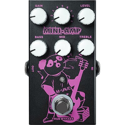Pedal M-Vave Mini-Amp - Amp Simulator - 9 Simulações de Amplificador