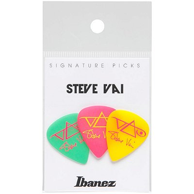 Palheta Ibanez Steve Vai Signature 1.0mm Sortidas B1000SV-GPY - 3 unidades