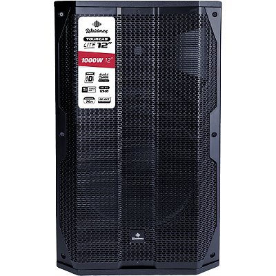 Caixa Ativa Waldman Tourcab Lite 1000 DSP 12" 1000W bivolt - usb fm bluetooth