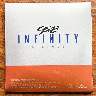 Encordoamento Guitarra Seizi Infinity Extra Light Coated 011-052