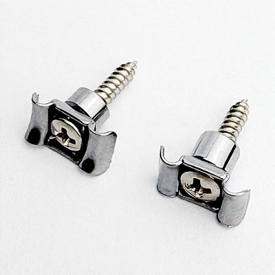 Baixa Cordas Gaivota Para Guitarra Spirit Cromado SSG-S-CR SSG-L-CR c/ parafusos - PAR