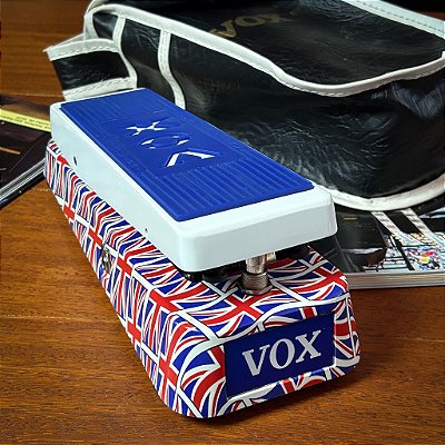 Pedal Vox V847A Wah - Union Jack Edição Limitada - SEMINOVO