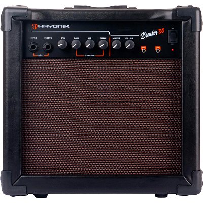 Amplificador Hayonik Breaker 30 - Combo para Baixo 30W 1x6"