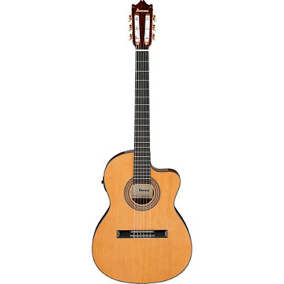 Violão Ibanez GA5TCE AM Nylon Thinline Cutaway Spruce Amber High Gloss