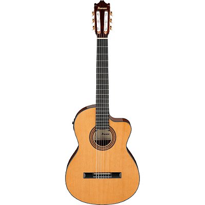 Violão Ibanez GA6CE AM Nylon Cutaway Spruce Amber High Gloss
