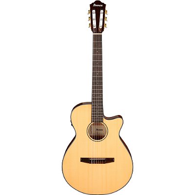 Violão Ibanez AEG50N NT Nylon Cutaway Spruce Natural High Gloss