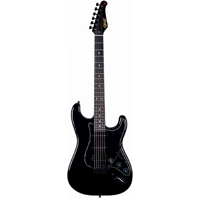 Guitarra Seizi Fun Vintage Budokan All Black PH c/ bag
